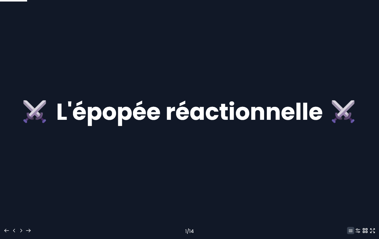 Slideforge : Un Outil de Génération de Présentations HTML